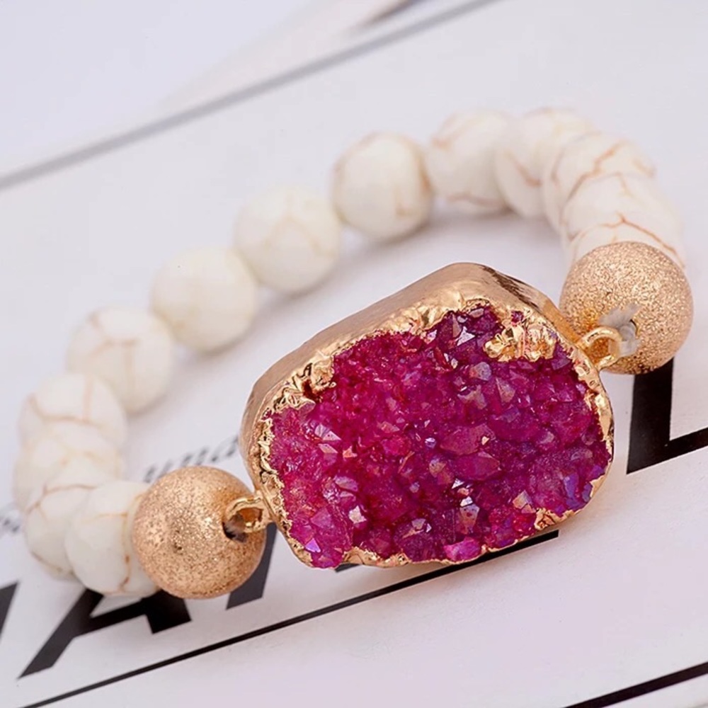 Natural stone bracelet
